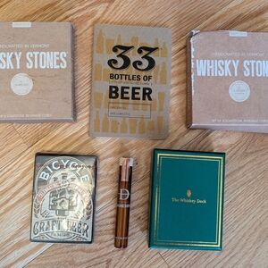 Whiskey Stones and Beer Tasting Set